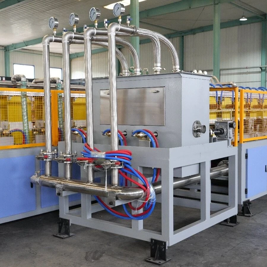 Medium Frequency Pipe Induction Heating Production Line factory